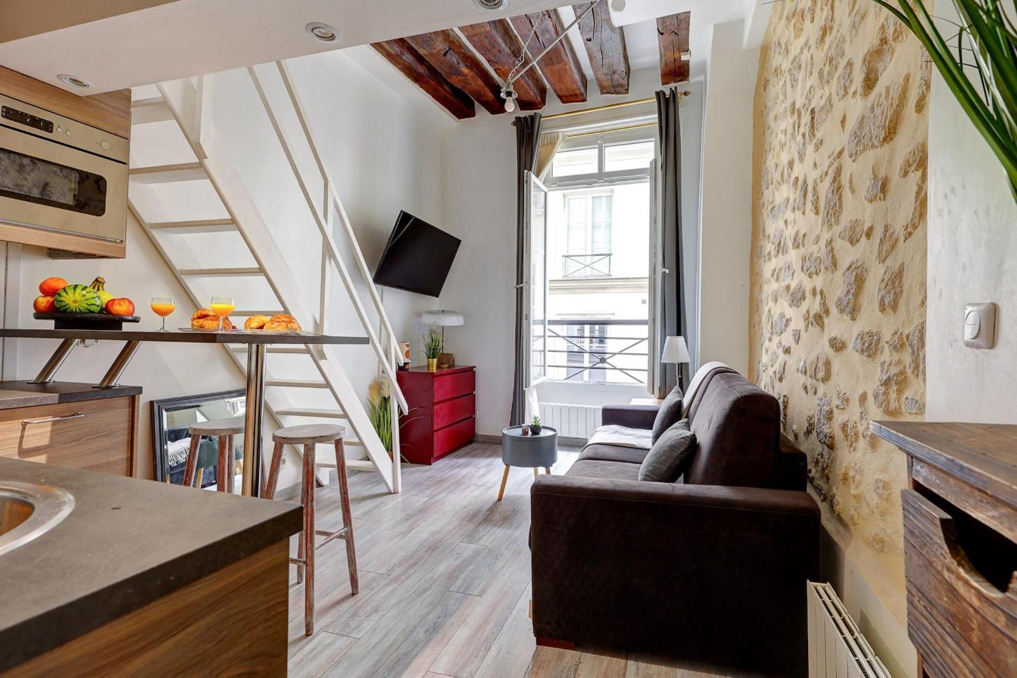 Appartement Le Marais & Pompidou - Cityapartmentstay Parijs